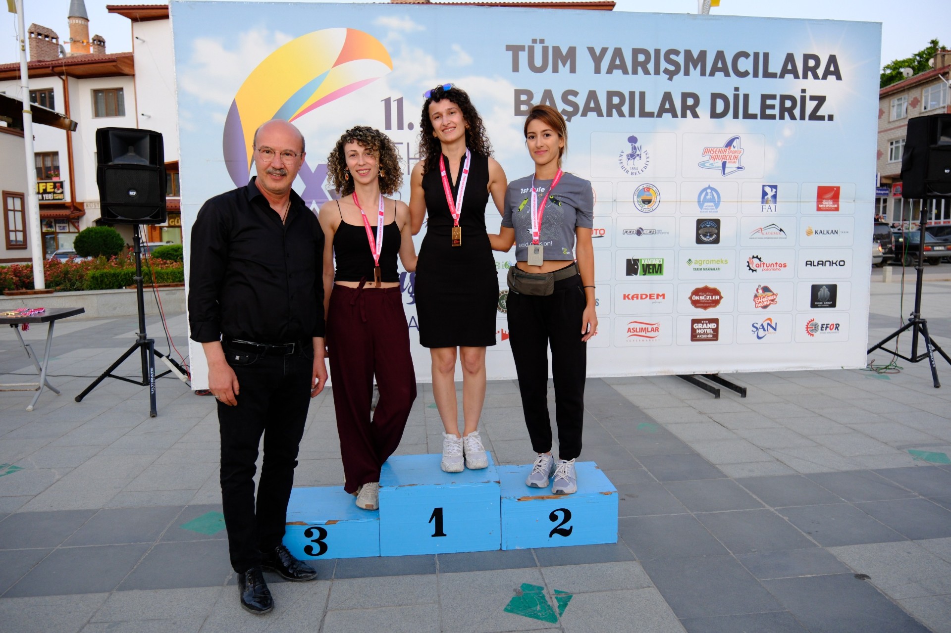 KONYA (AA) – Akşehir ilçesinde 11. XC Open Türkiye yamaç