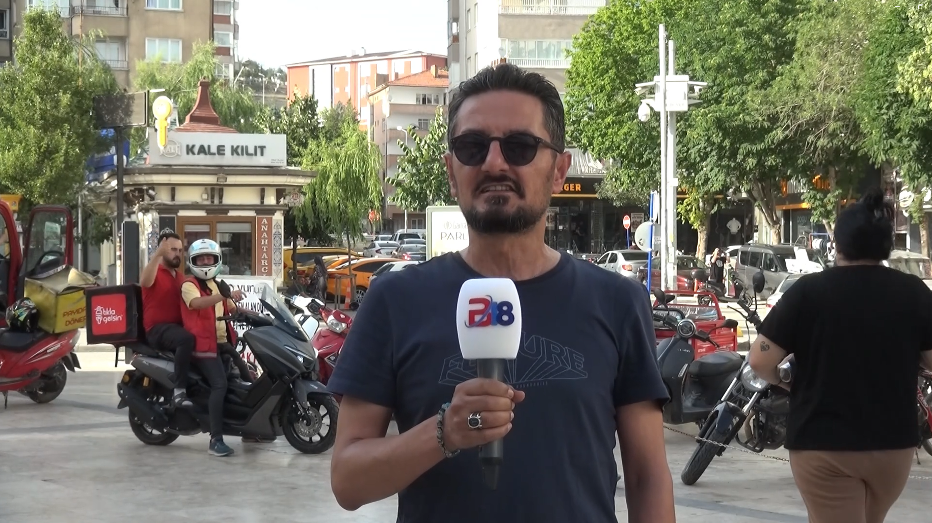 Çankırı'da bir ilki gerçekleştirdiğimiz 18'de 1 programı şehrin çeşitli sokaklarında