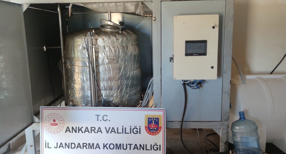 ANKARA (AA) – Ankara'nın Çubuk ilçesinde, 5 bin 760 litre