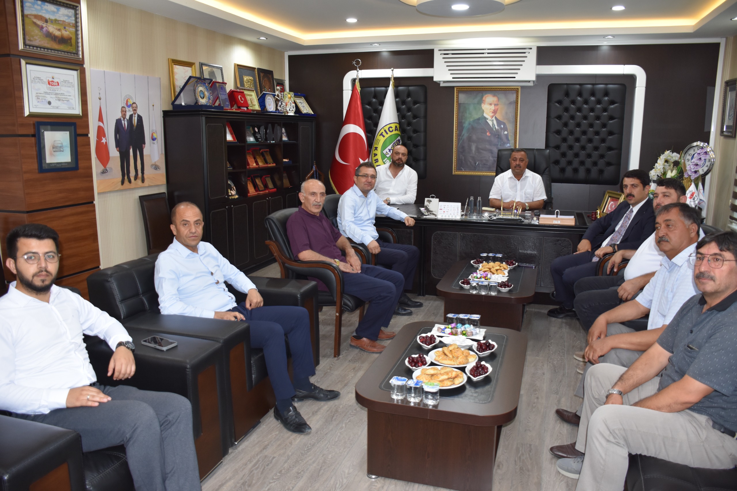 KONYA (AA) – Karapınar Ticaret Borsasında '2024 Yılı Hububat Hasat