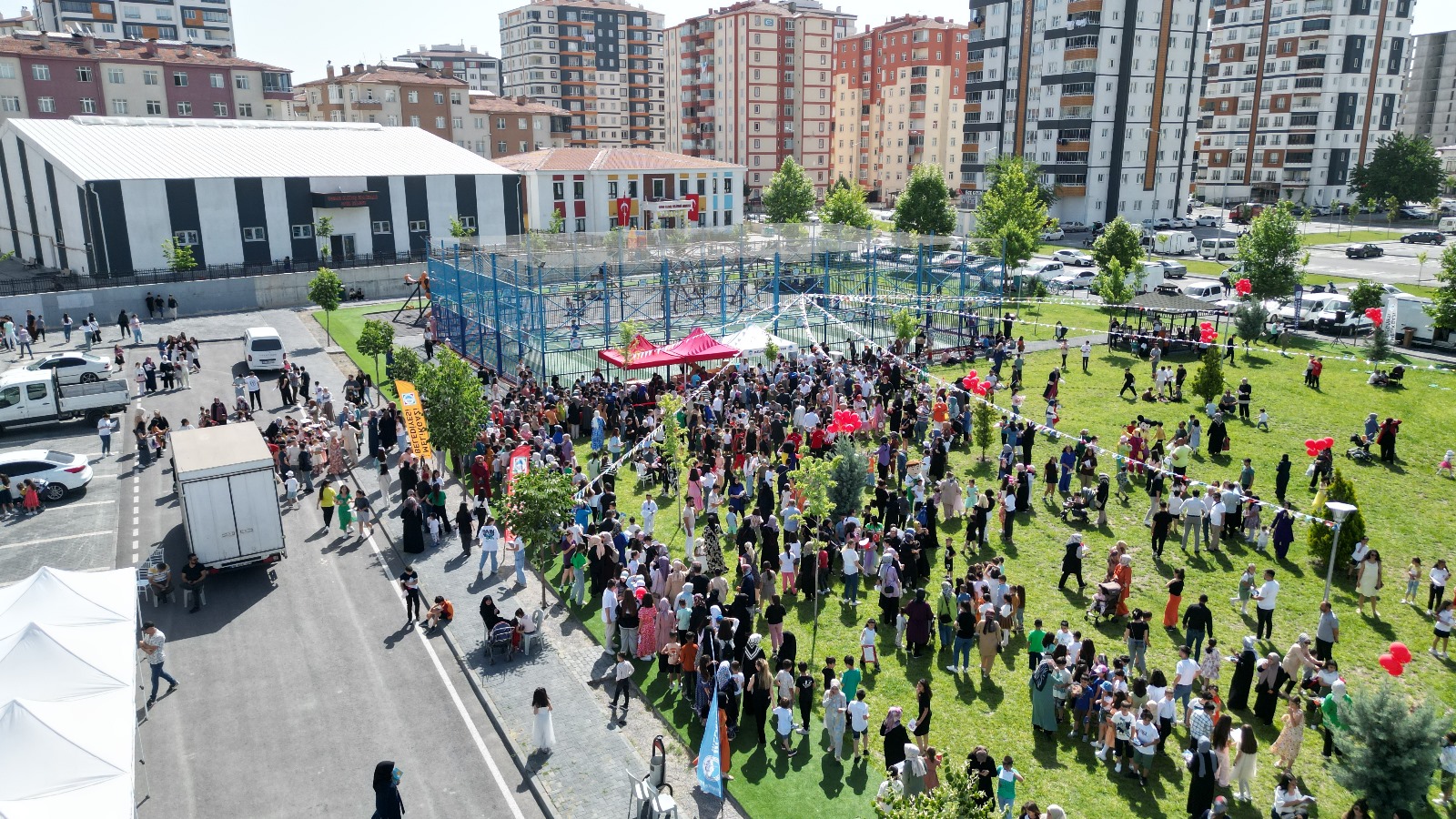 KAYSERİ (AA) – Melikgazi Belediyesince Osman Ulubaş Anaokulu, İlkokulu ve