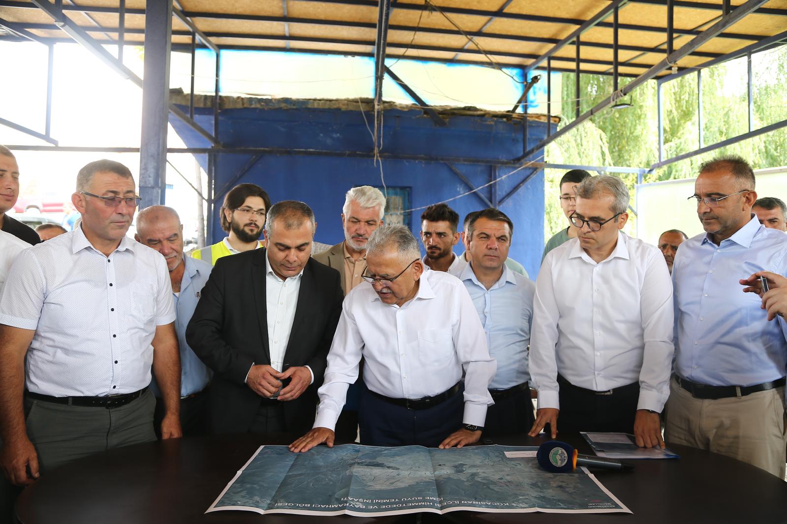 KAYSERİ (AA) – Kayseri Büyükşehir Belediye Başkanı Memduh Büyükkılıç, içme
