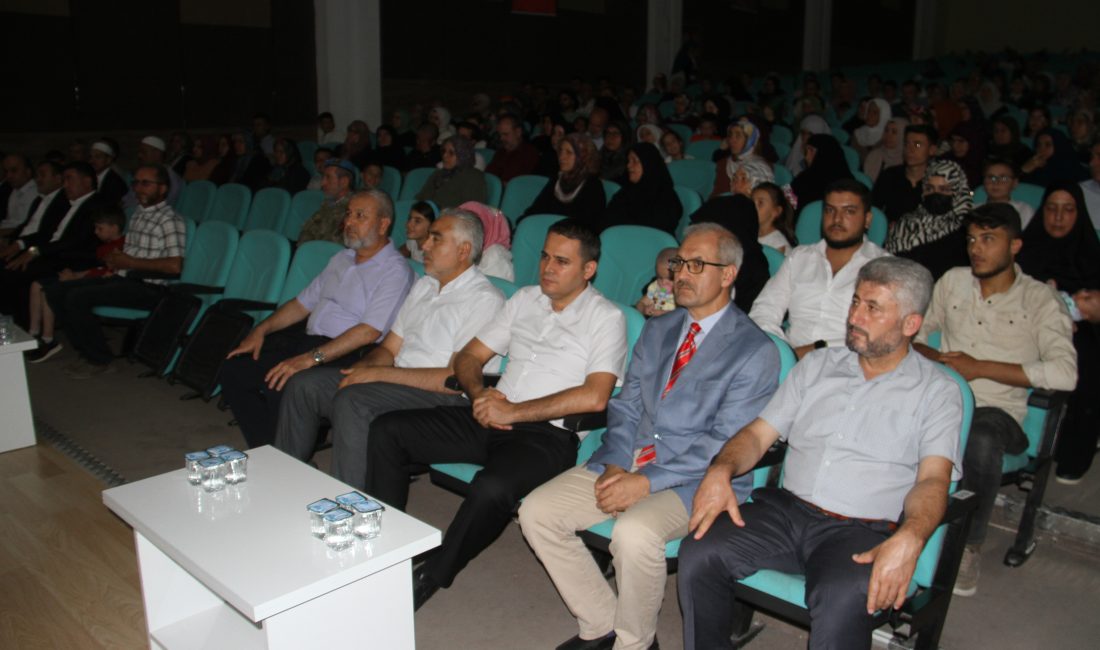 KONYA (AA) – Beyşehir ilçesinde eğitimlerini başarıyla tamamlayan hafızlar için
