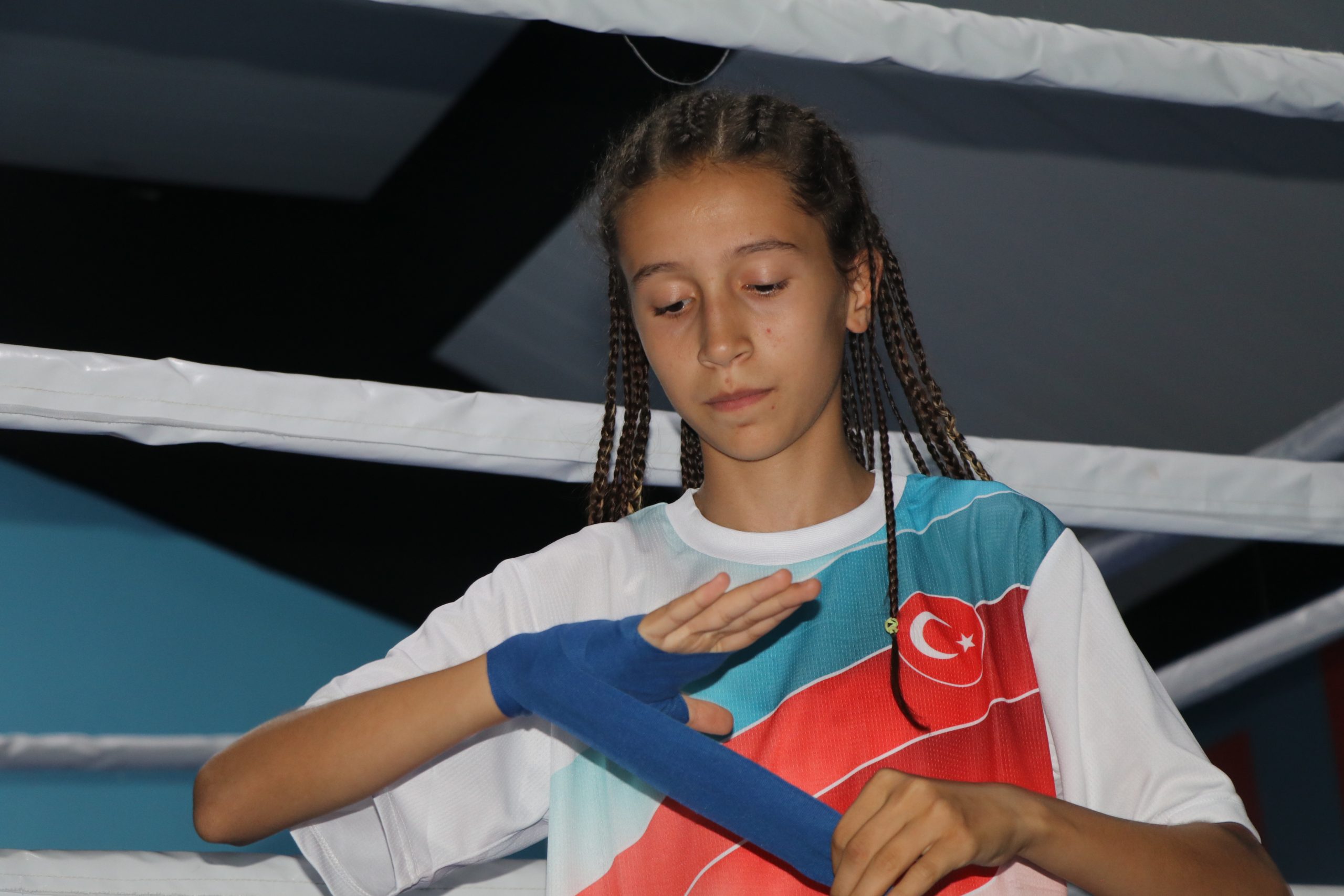 ÇANKIRI (AA) – MUHAMMED KAYGIN – Yıldız Kadın Boks Milli