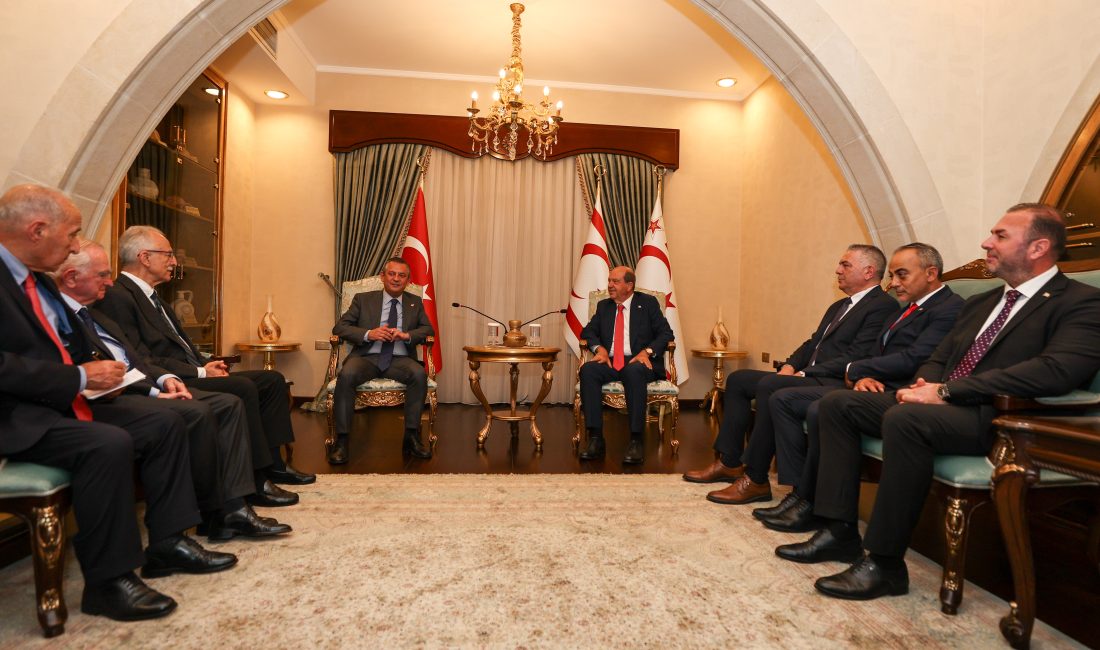 LEFKOŞA (AA) – CHP Genel Başkanı Özgür Özel, Kıbrıs Barış