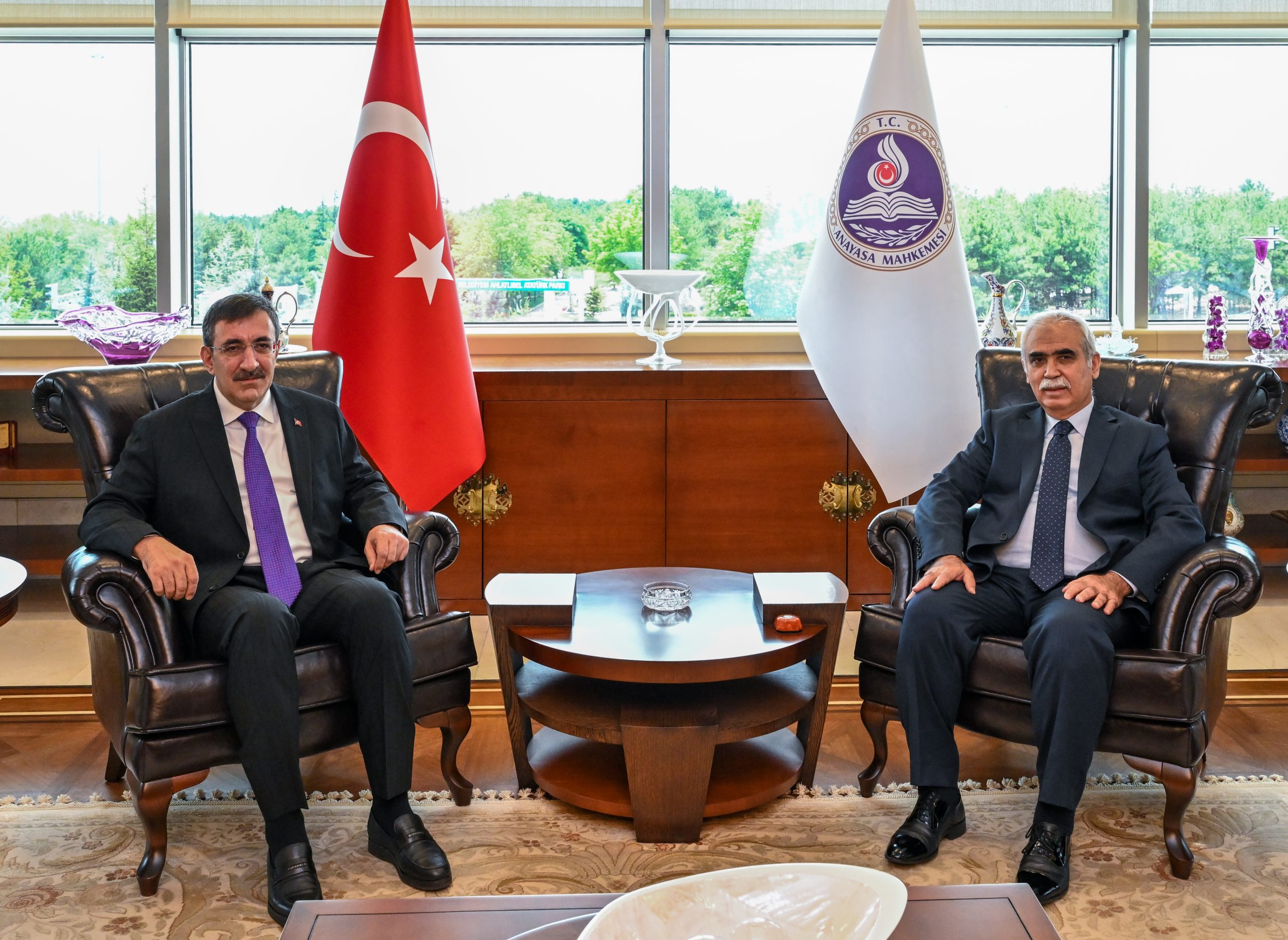 ANKARA (AA) – Cumhurbaşkanı Yardımcısı Cevdet Yılmaz, Anayasa Mahkemesi Başkanı