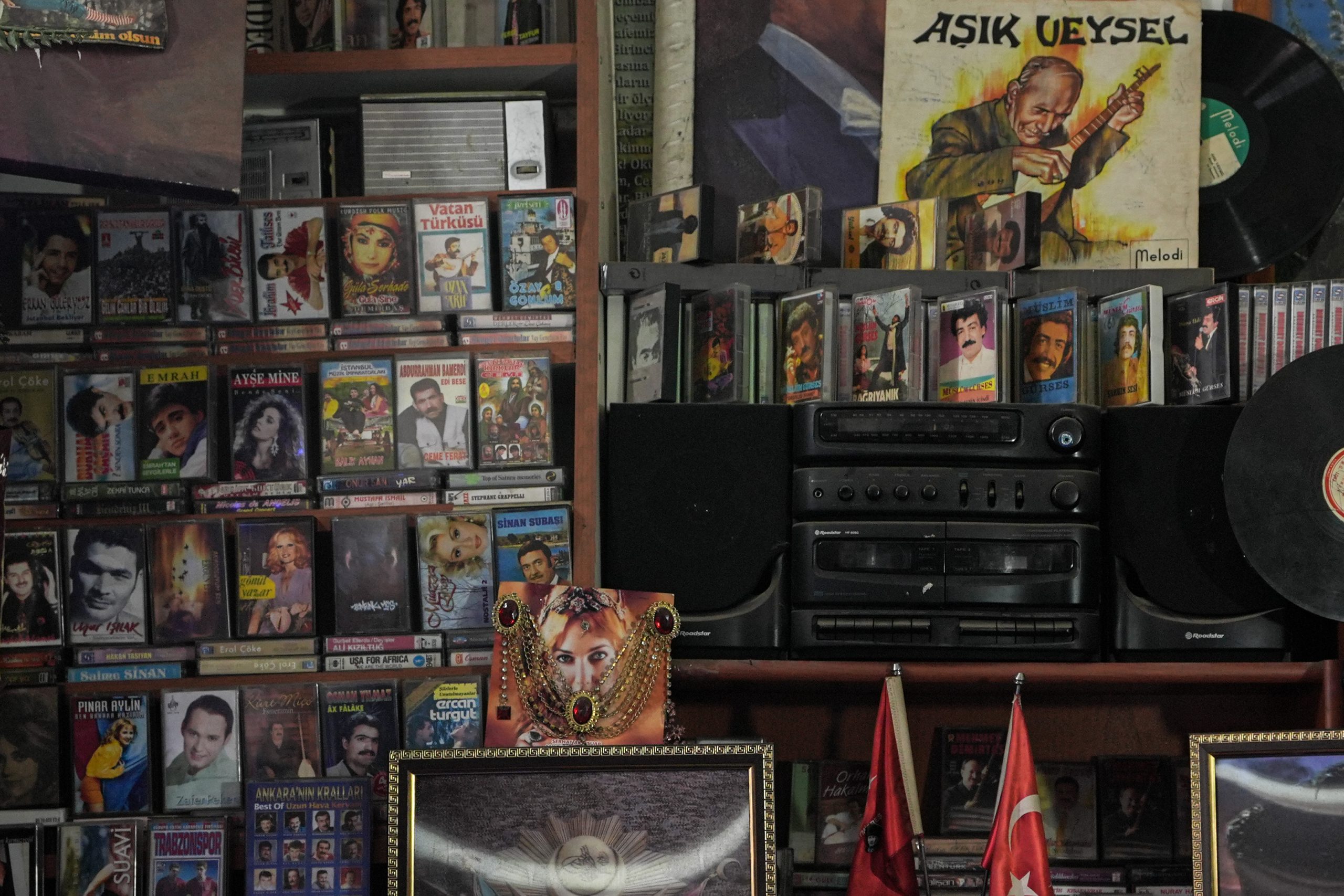 ANKARA (AA) – CEM DAĞISTANLI – Ulus'ta 30 yıldır kasetçilik