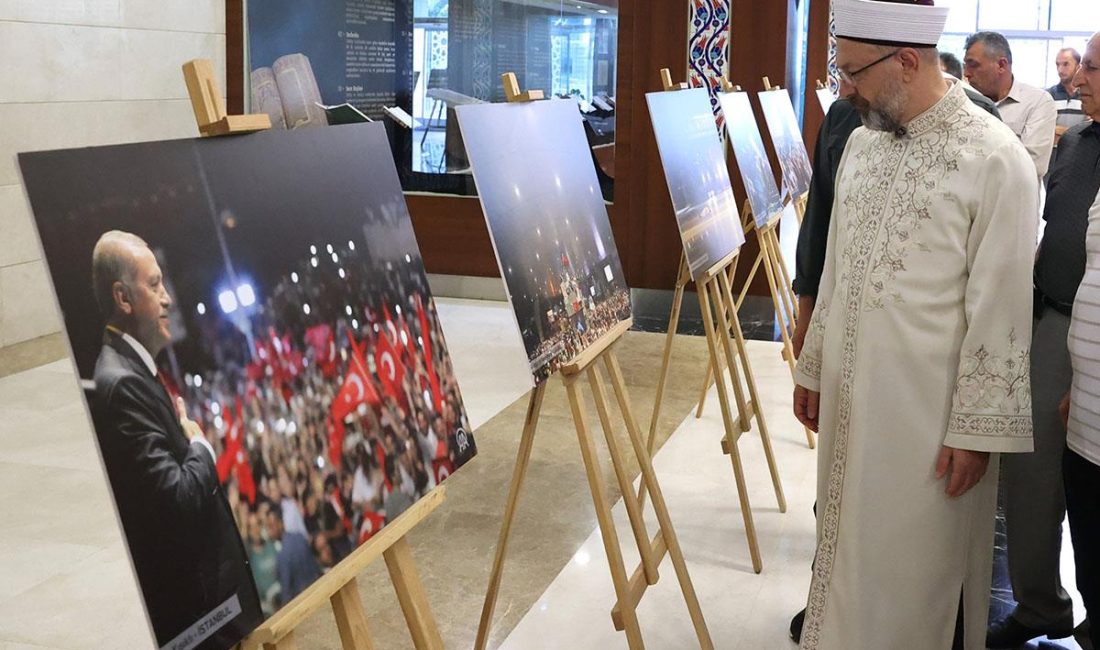 ANKARA (AA) – Diyanet İşleri Başkanı Ali Erbaş, Uluslararası Müslüman