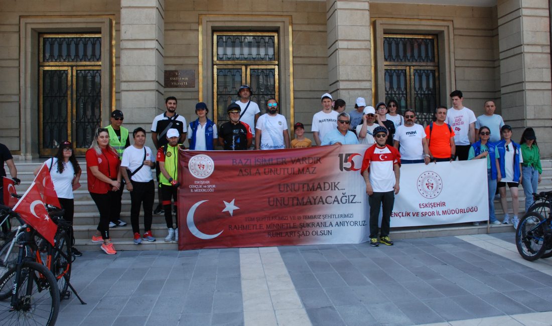 ESKİŞEHİR (AA) – Eskişehir'de 15 Temmuz Demokrasi ve Milli Birlik