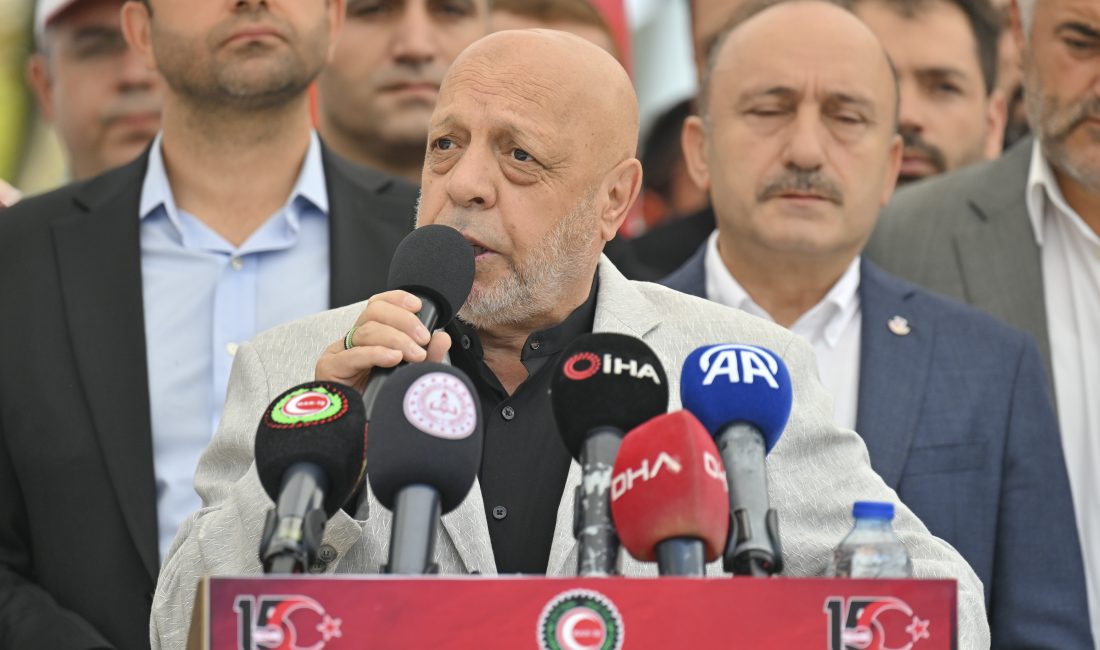 ANKARA (AA) – HAK-İŞ Genel Başkanı Mahmut Arslan, "Bu toprakların