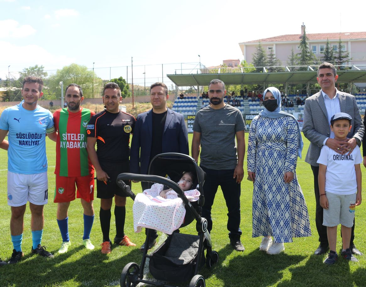 ANKARA (AA) – Ankara'nın Haymana ilçesinde SMA Tip-1 hastası 16