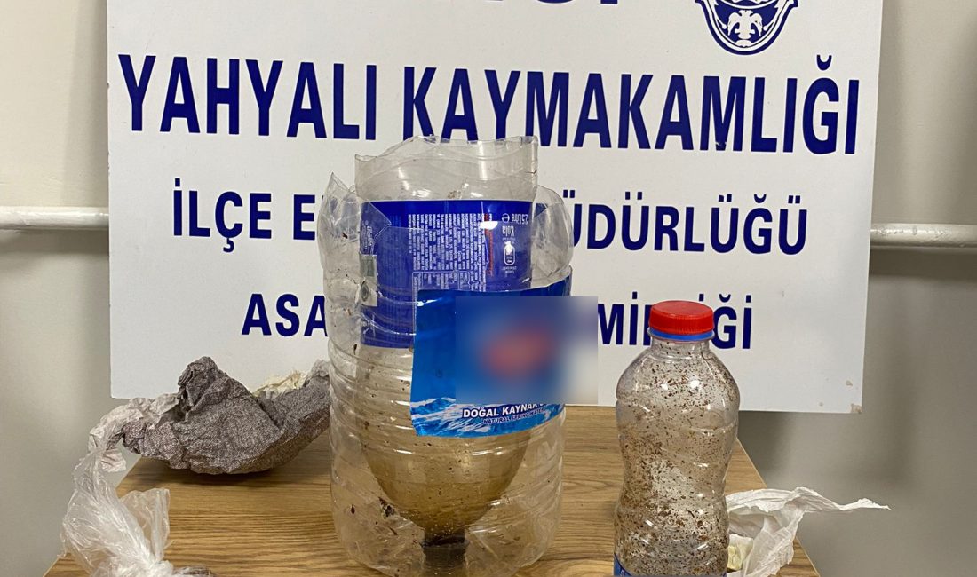 KAYSERİ (AA) – Kayseri'nin Yahyalı ilçesinde uyuşturucu operasyonunda 5 zanlı