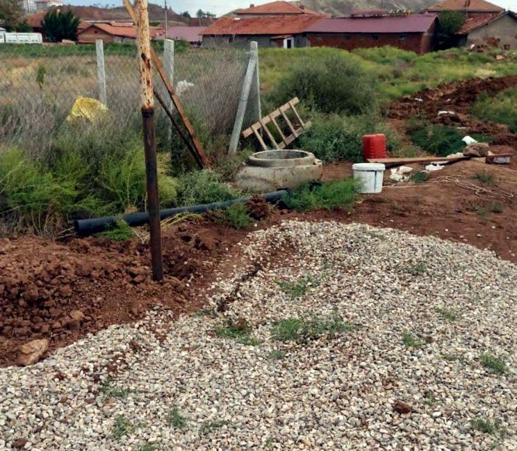 KIRIKKALE (AA) – Kırıkkale'nin Delice ilçesinde, temizlik için girdikleri foseptik