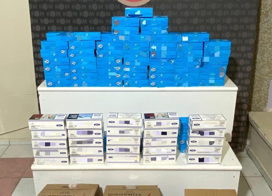 KIRIKKALE (AA) – Kırıkkale'de polis ekiplerince 50 bin boş makaron