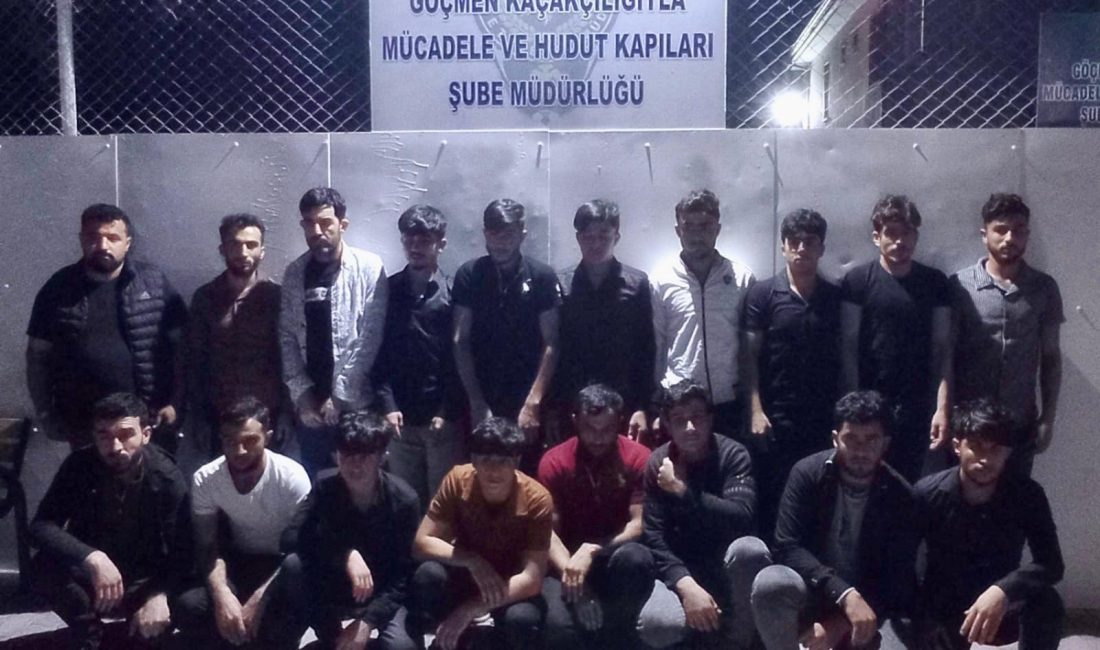 KONYA (AA) – Konya'da göçmen kaçakçılığı operasyonunda, bir evden 17