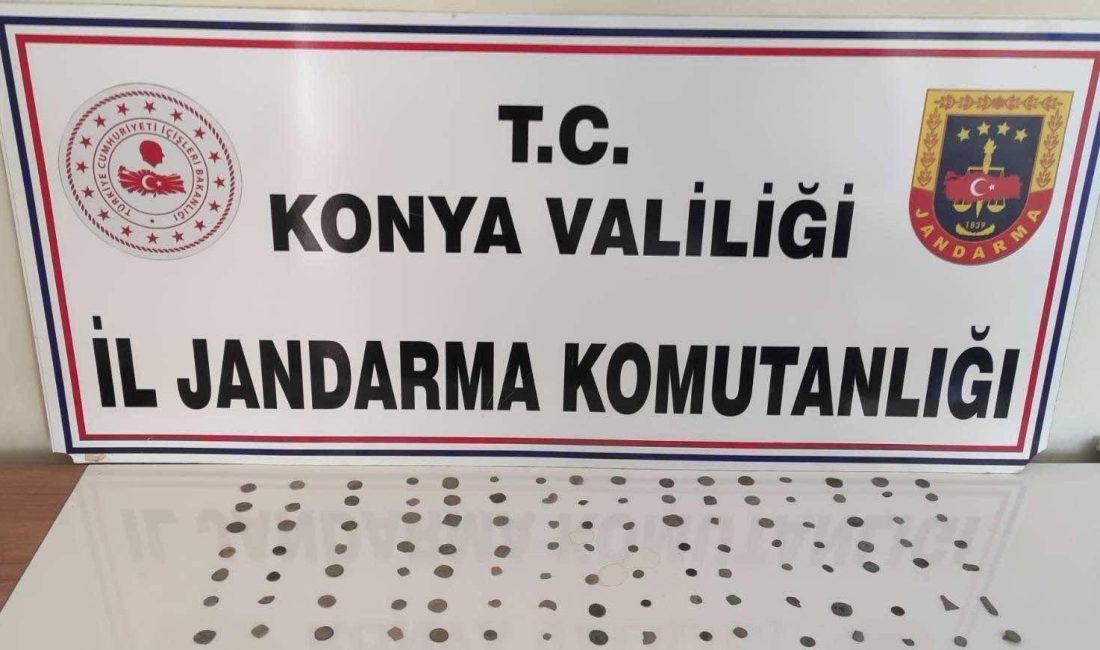 KONYA (AA) – Konya'nın Altınekin ilçesinde düzenlenen tarihi eser kaçakçlığı
