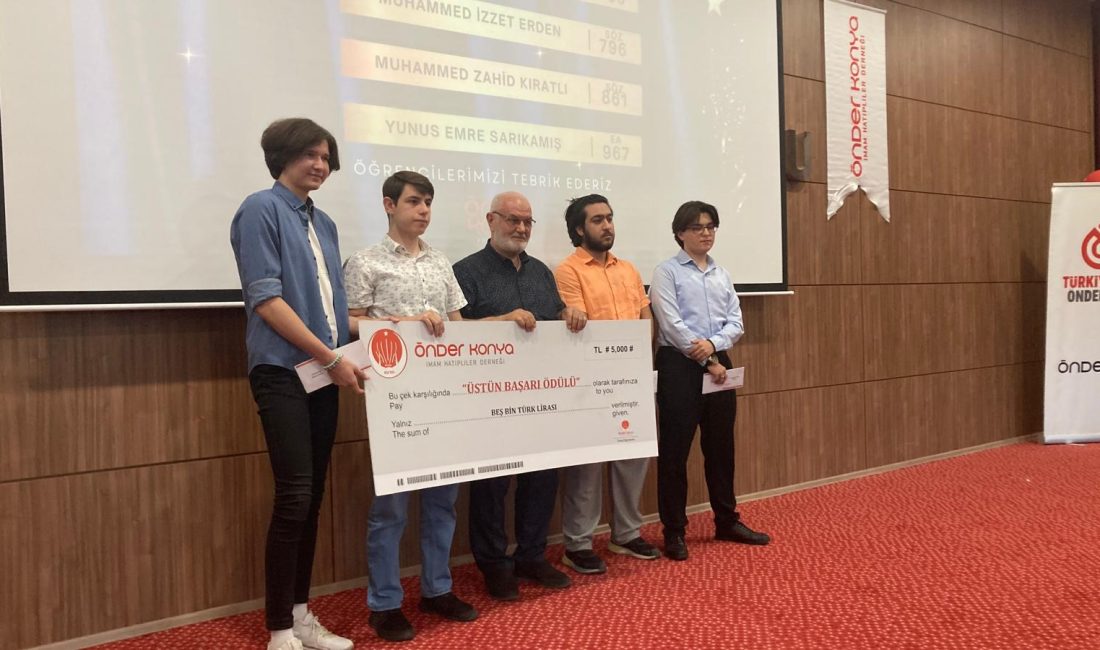 KONYA (AA) – ÖNDER İmam Hatipliler Derneği Konya Şubesi, YKS