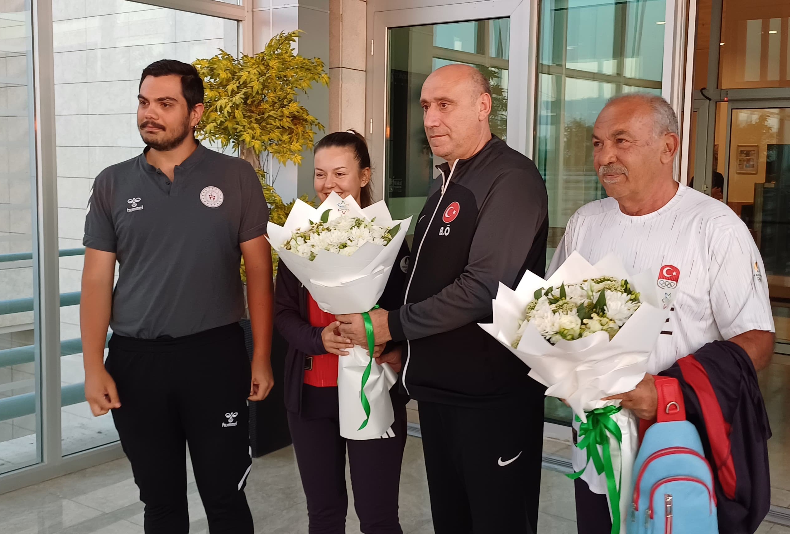 - "Olimpiyatlarda elimizden gelenin en iyisini yapacağız. Umarım alnımızın akıyla