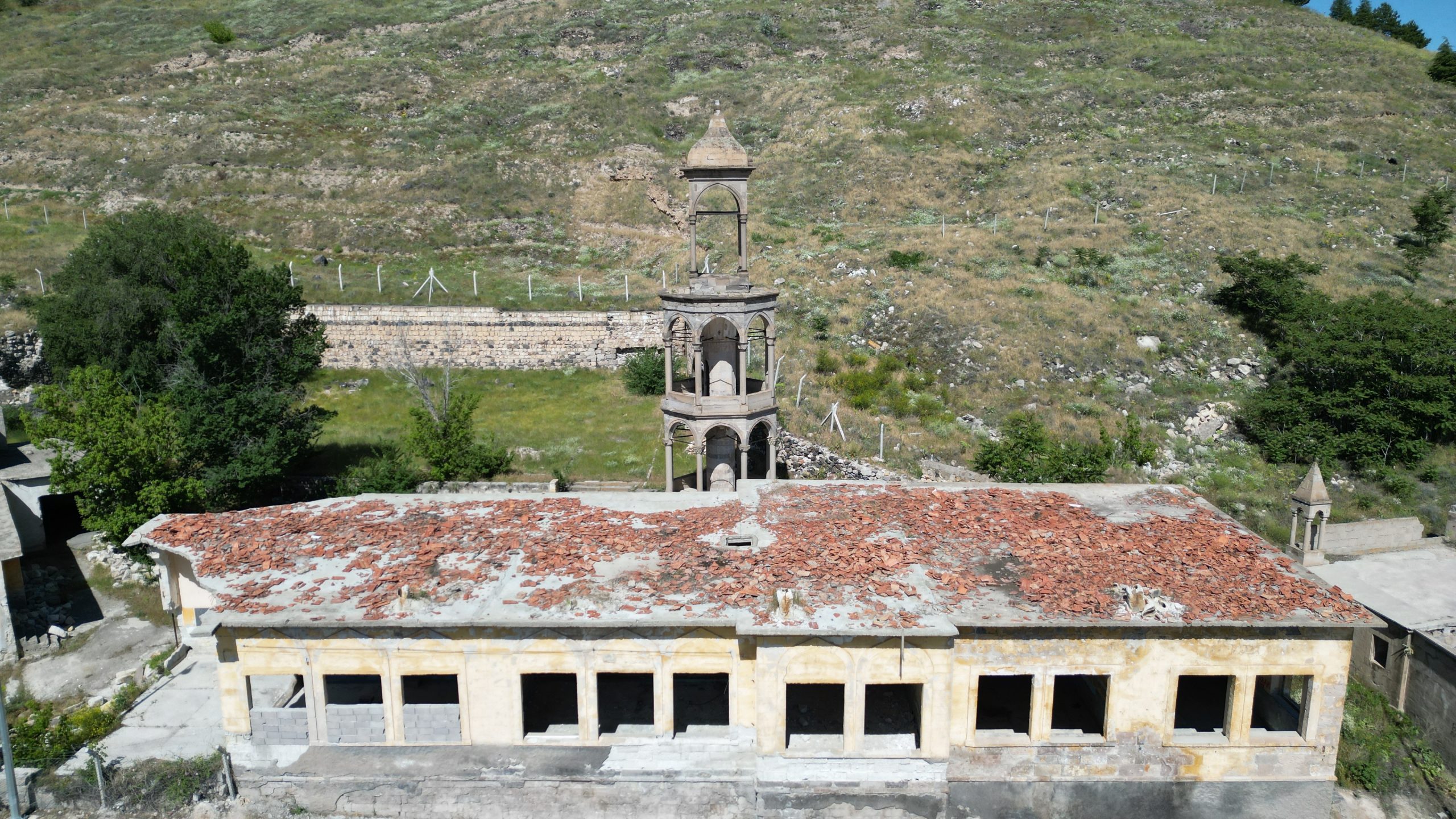 NEVŞEHİR (AA) – Nevşehir'de 19. yüzyıldan kalma tarihi Çan Kulesi