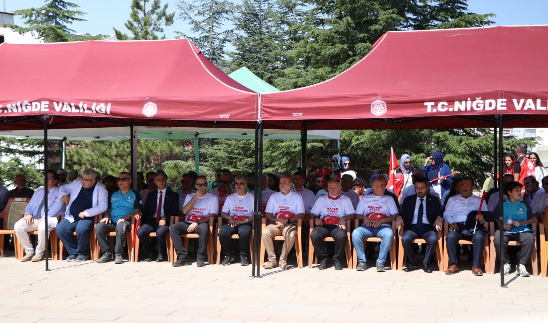 NİĞDE (AA) – Niğde'de 15 Temmuz Demokrasi ve Milli Birlik