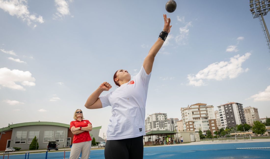 ANKARA (AA) – MUHAMMED BOZTEPE – Özel sporcu Ebrar Keskin,