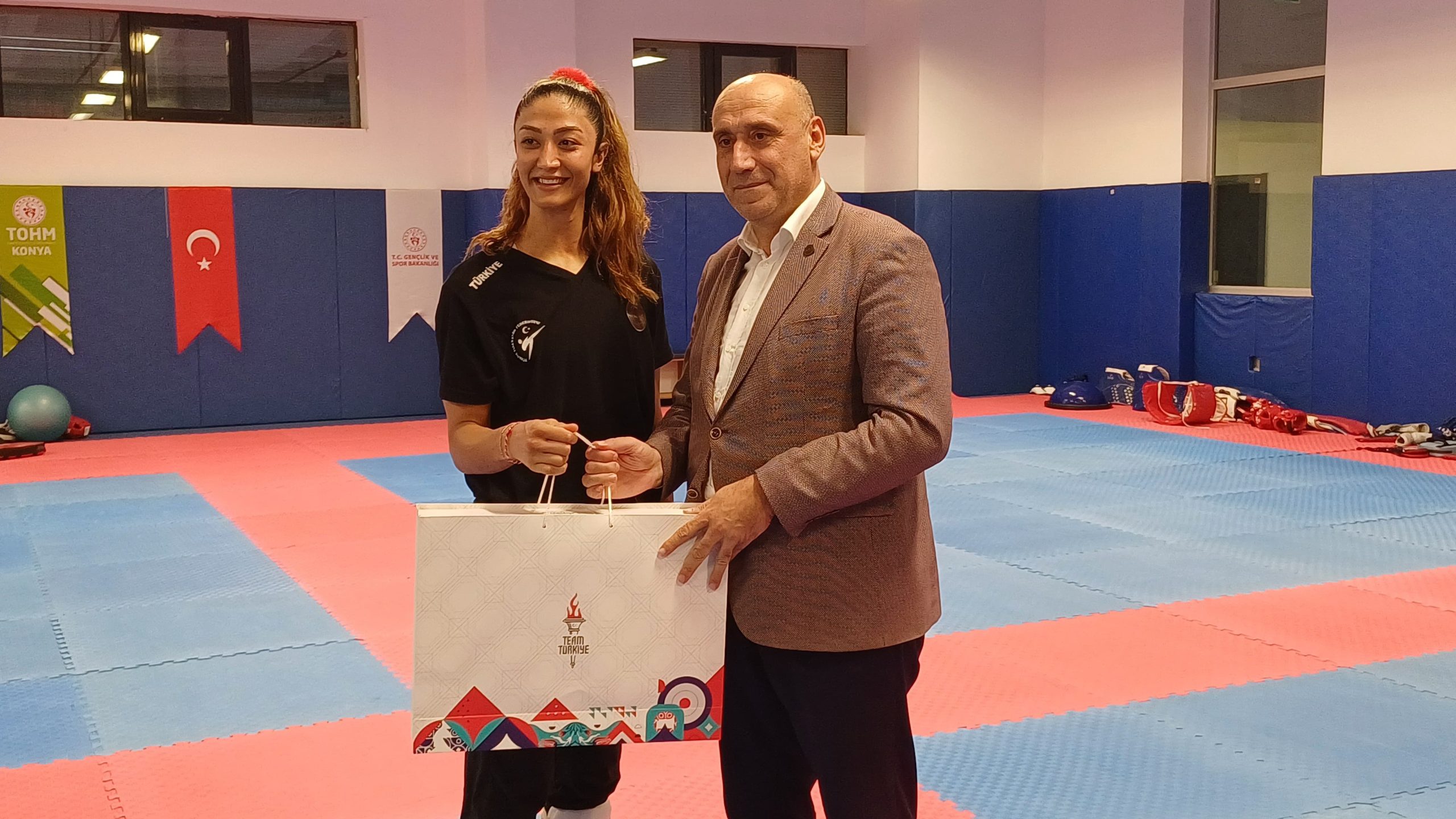 KONYA (AA) – Paris 2024 Olimpiyatları'nda tekvando branşında ülkemizi temsil