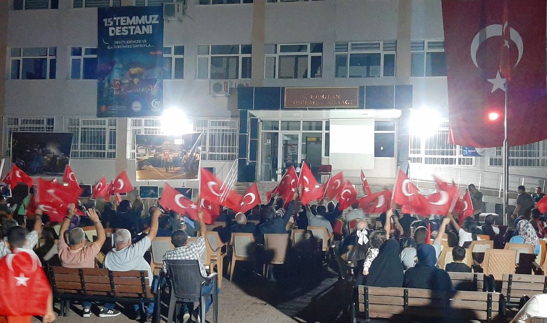 KAYSERİ (AA) – Kayseri'nin Sarıoğlan ilçesinde 15 Temmuz Demokrasi ve