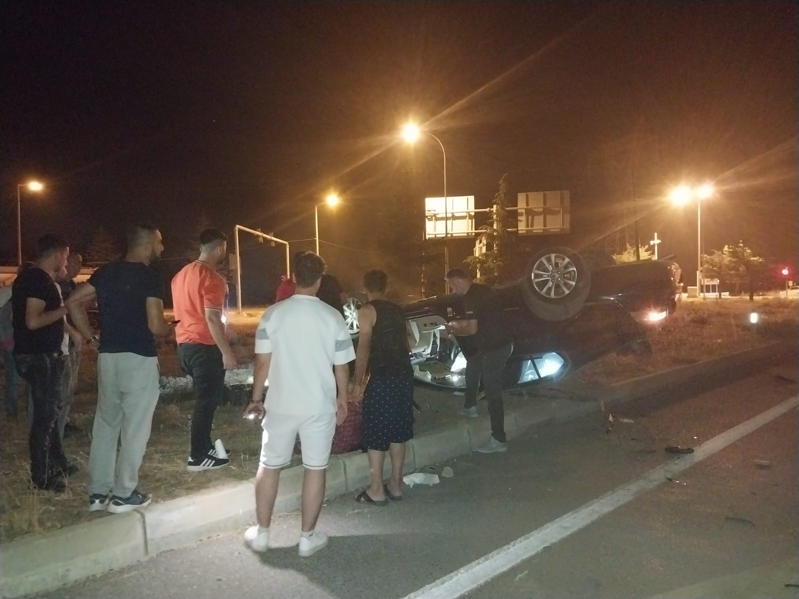 KONYA (AA) – Konya'nın Seydişehir ilçesinde meydana gelen trafik kazasında