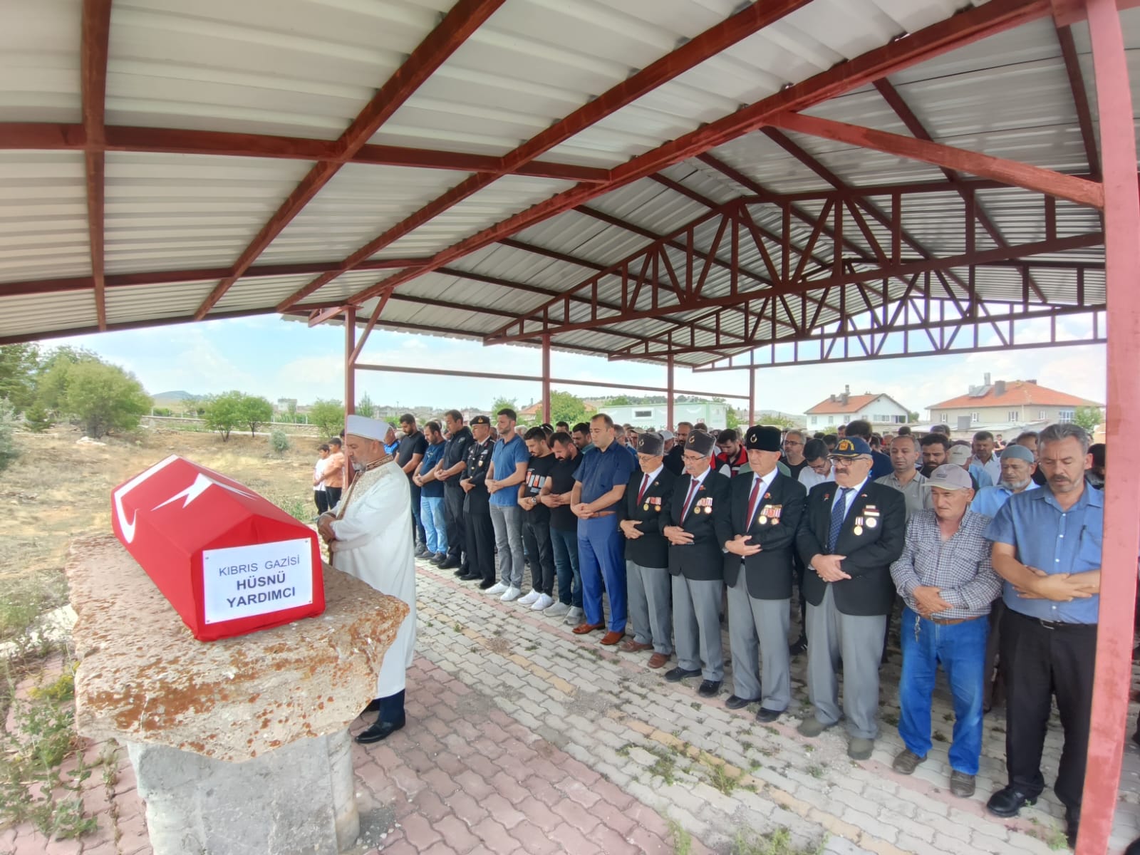 KONYA (AA) – Konya'nın Seydişehir ilçesinde vefat eden Kıbrıs gazisi