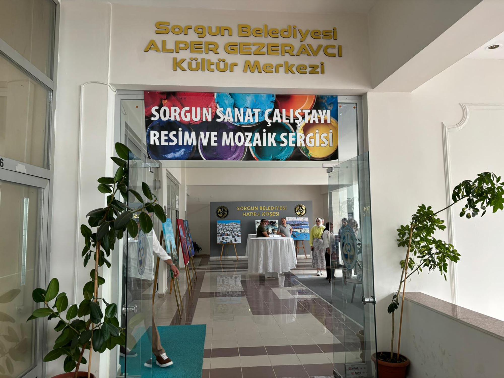 YOZGAT (AA) – Yozgat'ın Sorgun ilçesinde düzenlenen 2. Sanat Çalıştayı