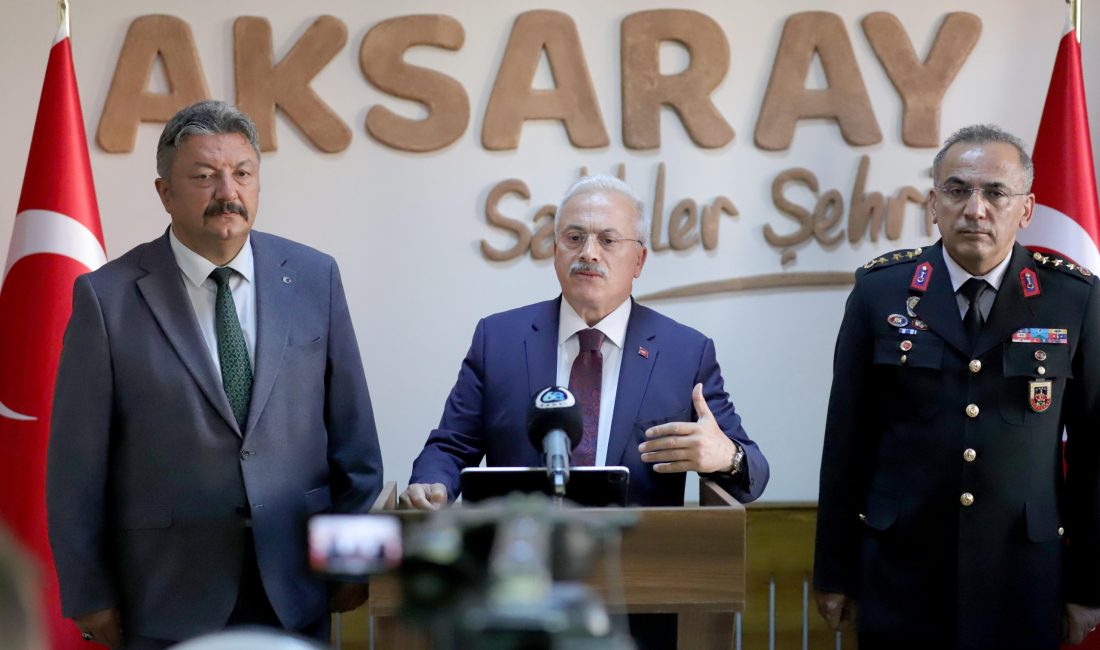 AKSARAY (AA) – Aksaray Valisi Mehmet Ali Kumbuzoğlu, haziran ayındaki