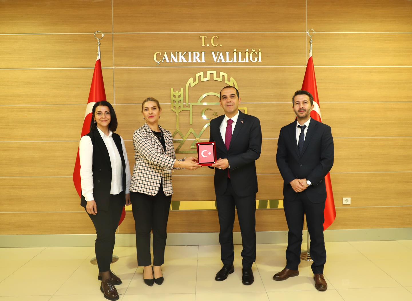 Çankırı Valisi M. Fırat Taşolar’ı Türkiye Sağlık Sosyal Hizmet İşçileri