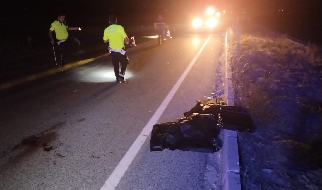 YOZGAT (AA) – Yozgat'ın Yerköy ilçesinde otomobil ile çarpışan motosikletin
