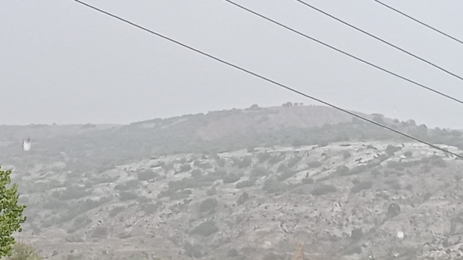 Meteoroloji Genel Müdürlüğü’nden yapılan uyarı sonrasında Çankırı’nın köylerinde etkisini gösteren