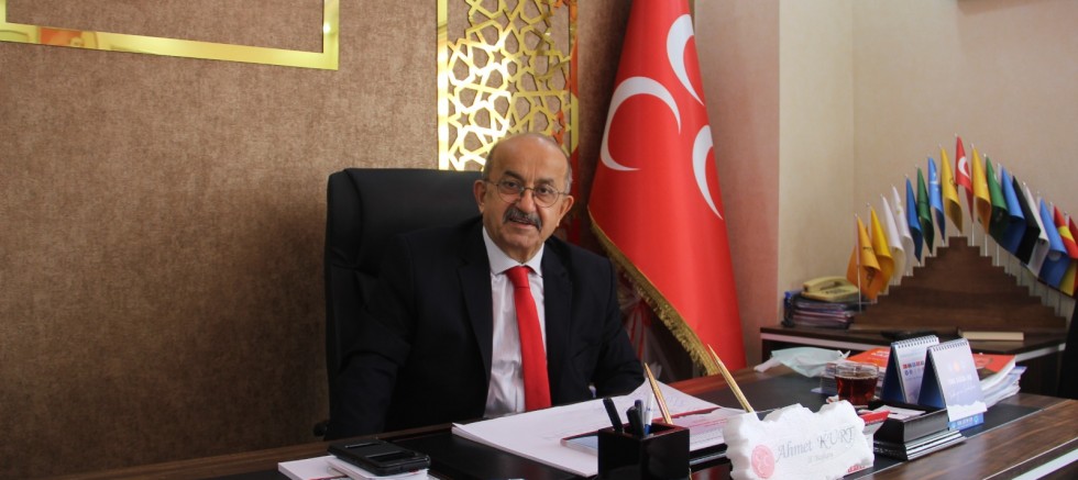 Milliyetçi Hareket Partisi Çankırı İl Başkanı Ahmet Kurt'un acı günü.