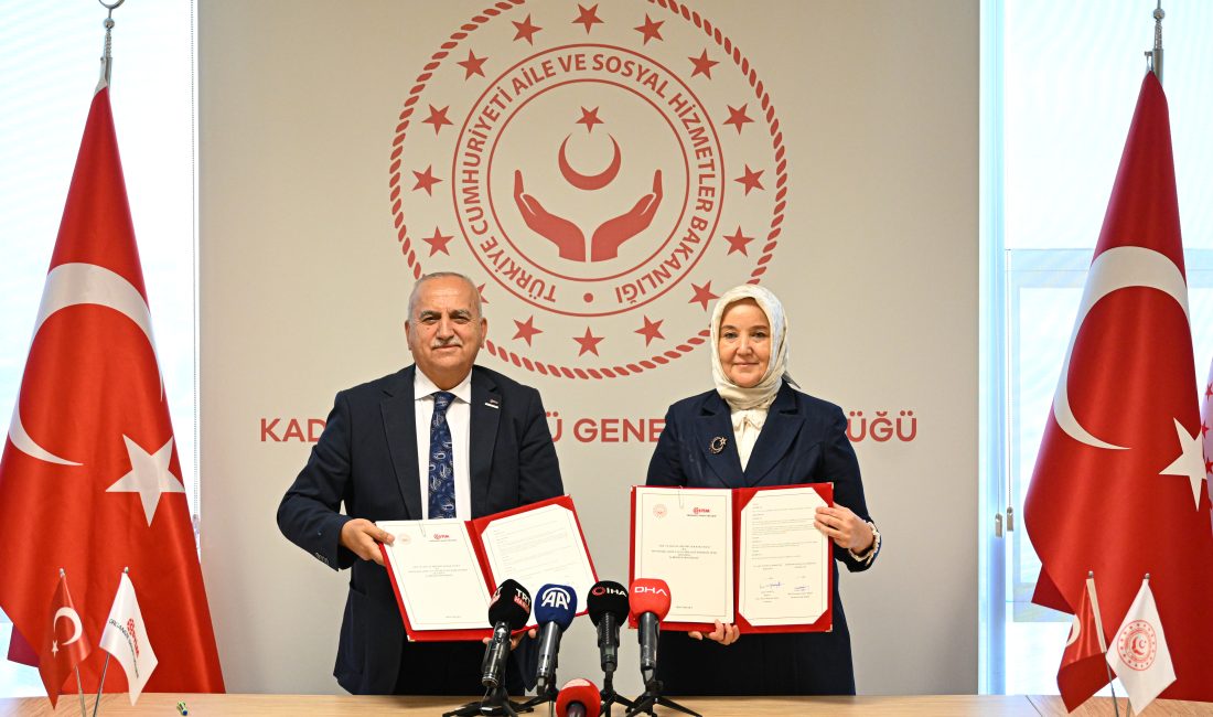 ANKARA (AA) – Aile ve Sosyal Hizmetler Bakanlığı ile OSTİM