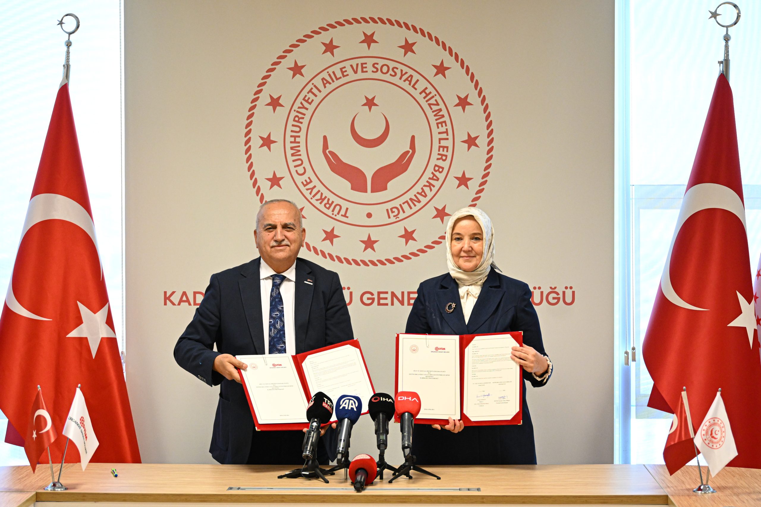 ANKARA (AA) – Aile ve Sosyal Hizmetler Bakanlığı ile OSTİM