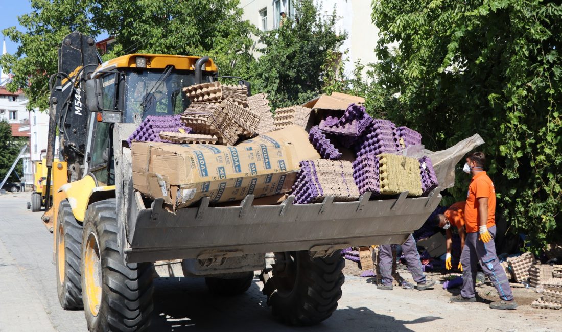 KONYA (AA) – Konya'nın Beyşehir ilçesinde bulunan bir evden belediye