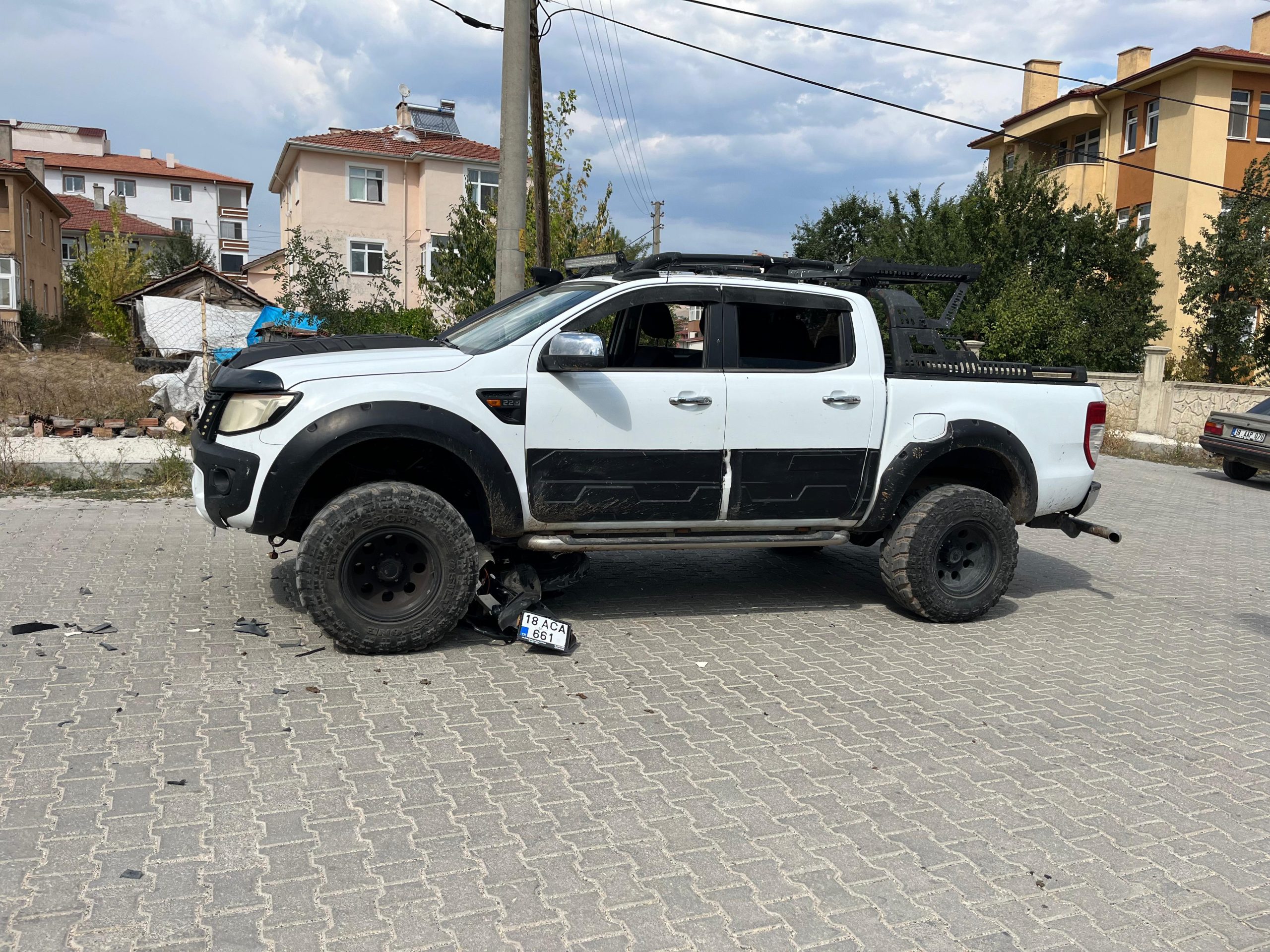 ÇANKIRI (AA) – Çankırı'nın Çerkeş ilçesinde ciple çarpışan motosikletin 14