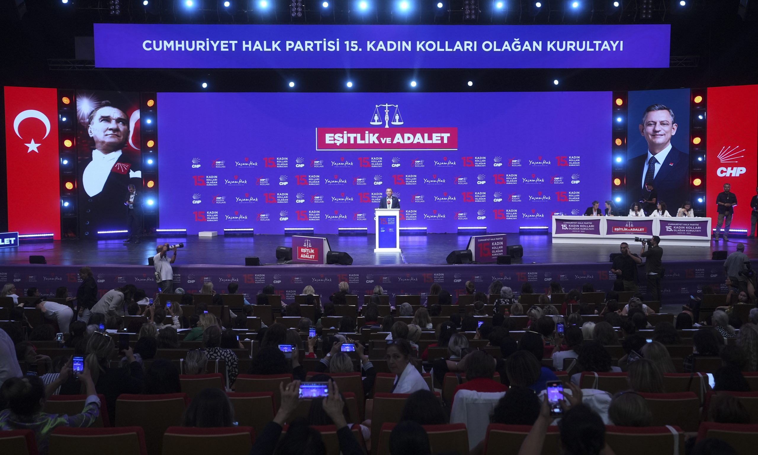 ANKARA (AA) – CHP Genel Başkanı Özgür Özel, "Eşit temsili