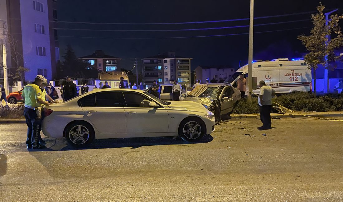 ESKİŞEHİR (AA) – Odunpazarı ilçesinde iki otomobilin çarpışması sonucu 1