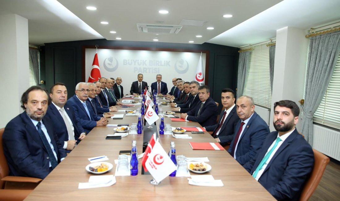 ANKARA (AA) – İçişleri Bakanı Ali Yerlikaya, Büyük Birlik Partisi