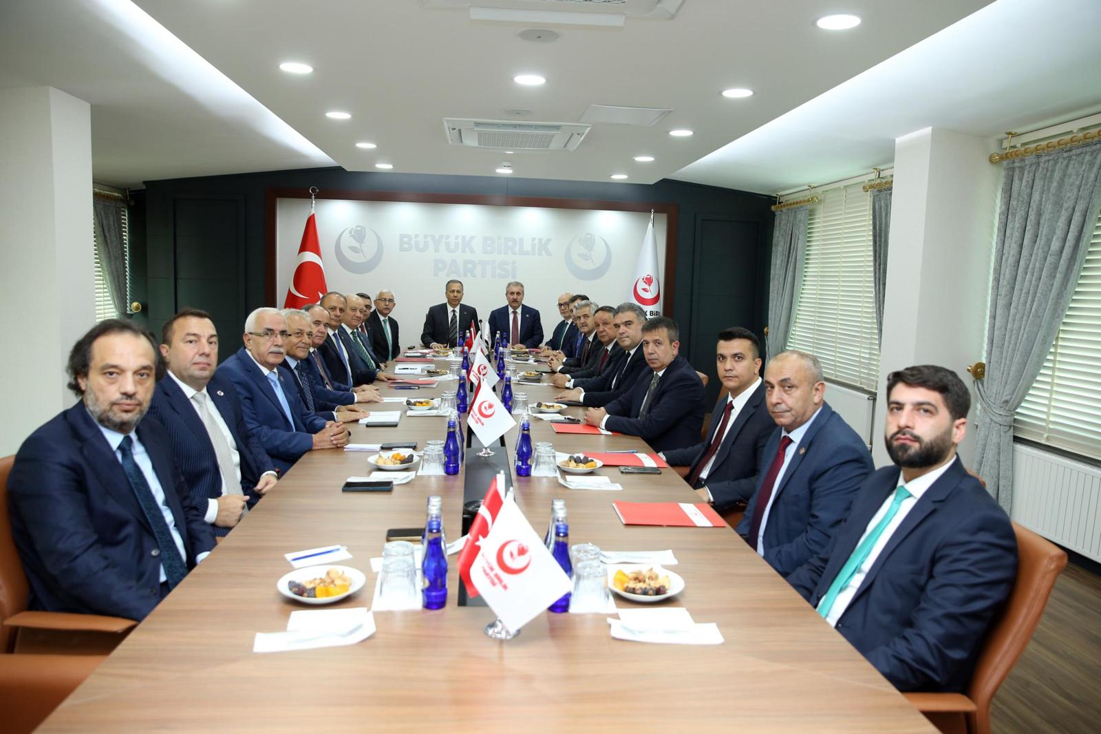 ANKARA (AA) – İçişleri Bakanı Ali Yerlikaya, Büyük Birlik Partisi