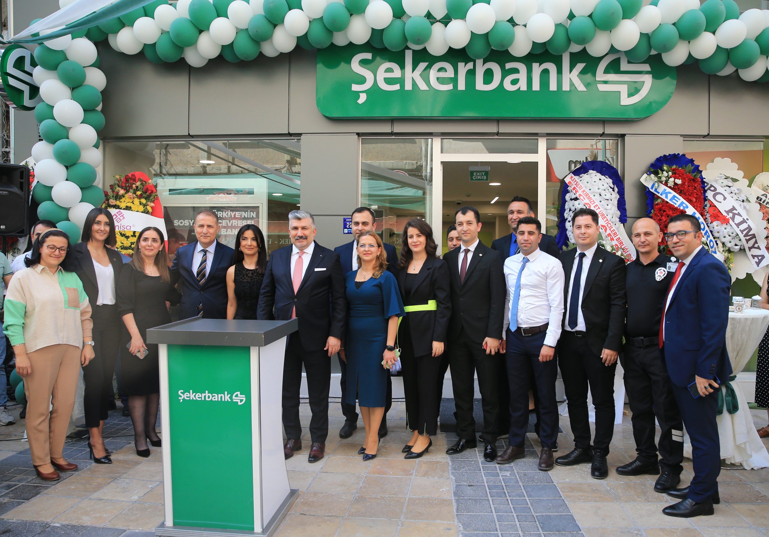 KAYSERİ (AA) – Şekerbank'ın Kayseri'deki yeni şubesi törenle hizmete girdi.