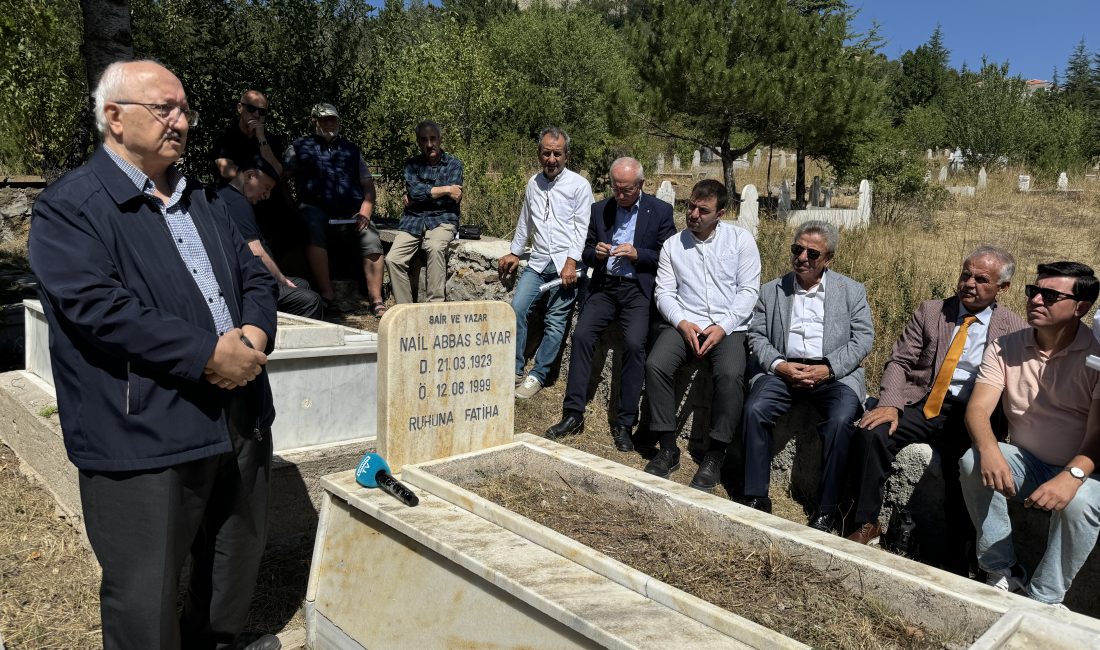 YOZGAT (AA) – Yozgatlı şair ve yazar Nail Abbas Sayar,