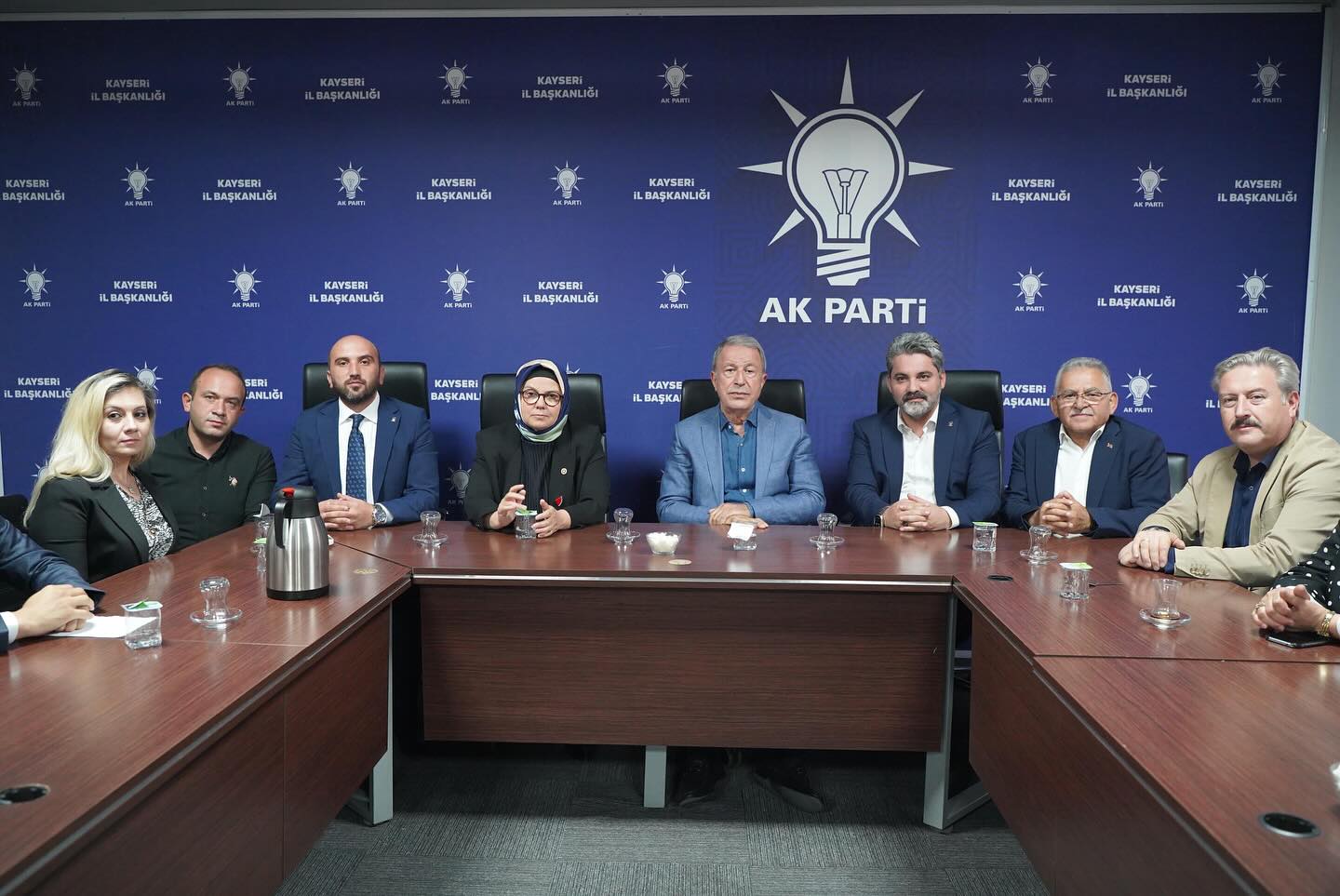 KAYSERİ (AA) – AK Parti Kayseri Milletvekili Hulusi Akar ve