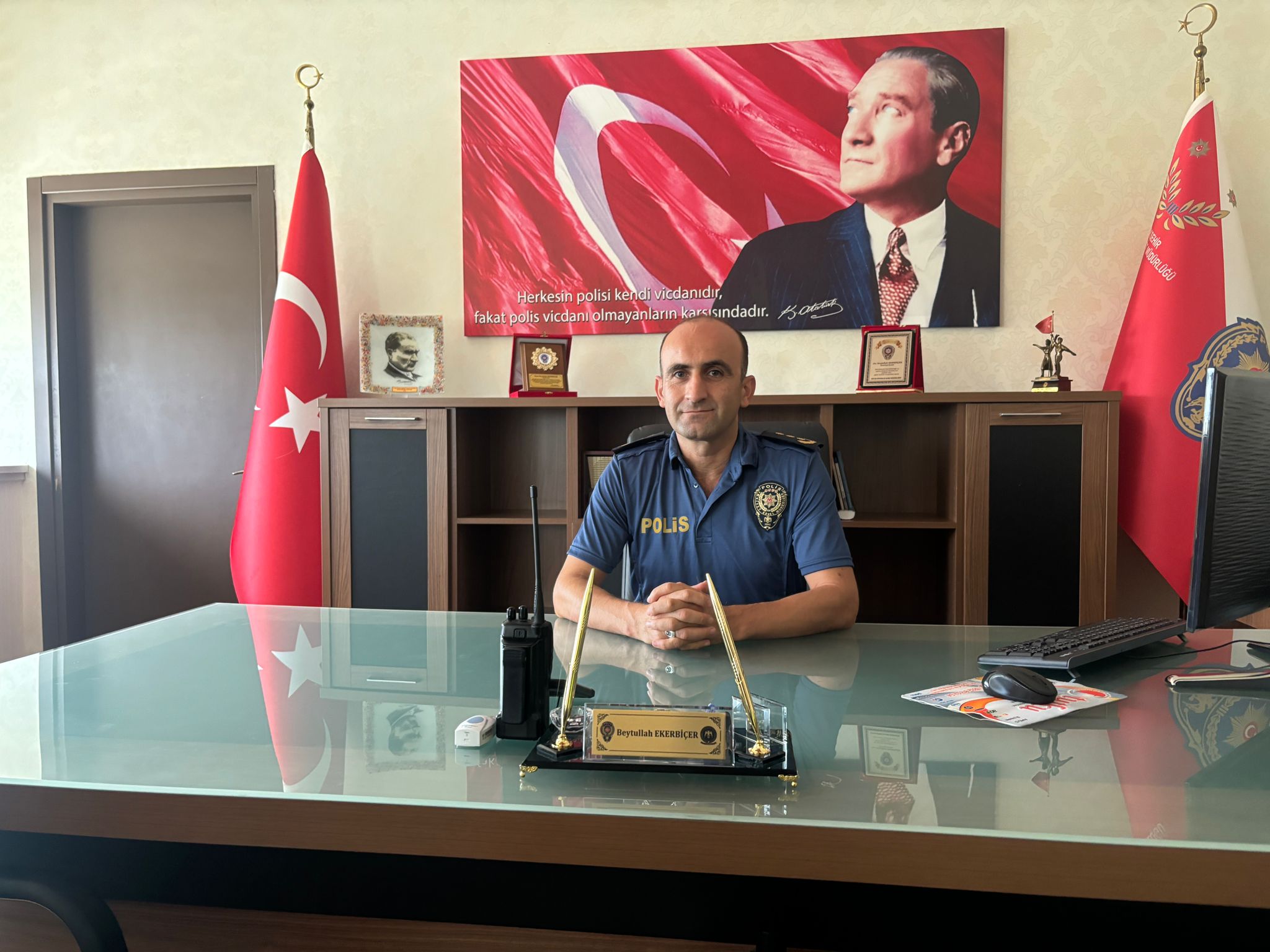 KONYA (AA) – Akşehir İlçe Emniyet Müdürü olarak atanan Emniyet