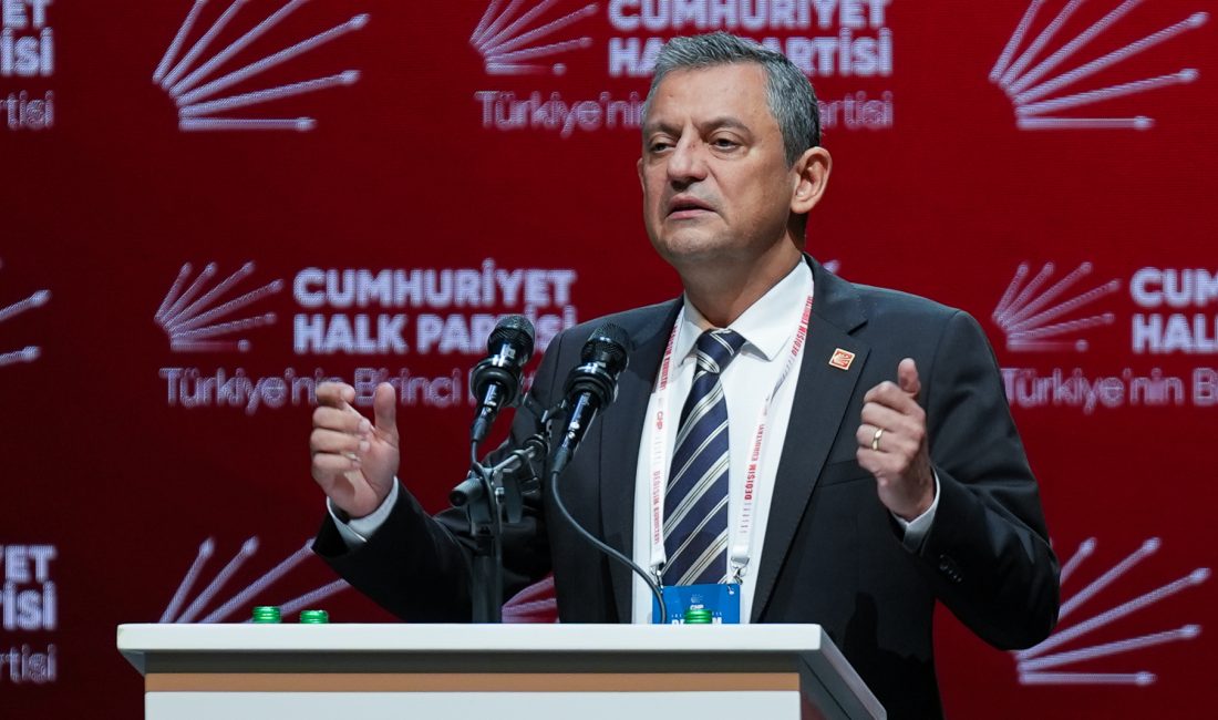 ANKARA (AA) – CHP Genel Başkanı Özgür Özel, "Ne benim