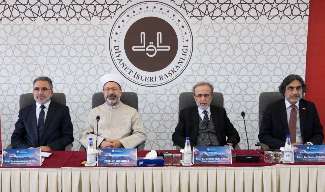 ANKARA (AA) – Diyanet İşleri Başkanı Ali Erbaş, din ve