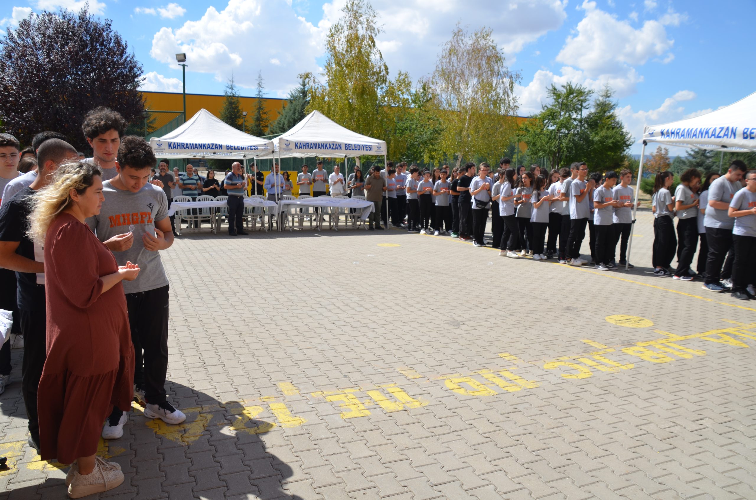 ANKARA (AA) – Kahramankazan’da Mustafa Hakan Güvençer Fen Lisesi'nde görev
